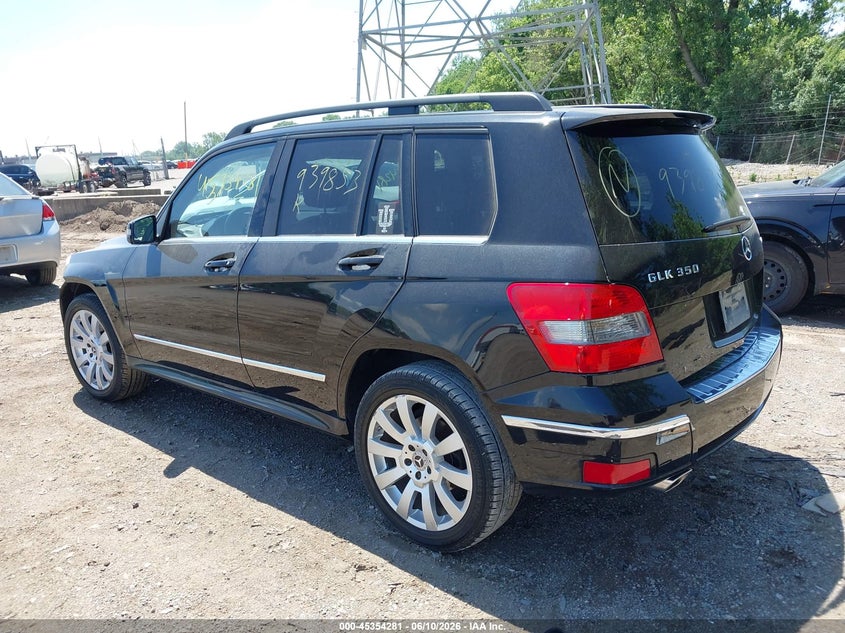 2012 Mercedes-benz Glk-klasse VIN WDCGG8HB9CF939853 IAAI salvage auction — FRONT END, Clear (Indiana), sold $925 on 2026-07-22 (photo 3)