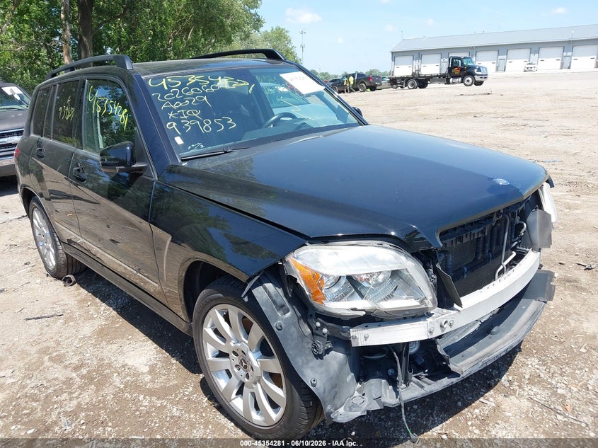 2012 Mercedes-benz Glk-klasse VIN WDCGG8HB9CF939853 IAAI salvage auction — FRONT END, Clear (Indiana), sold $925 on 2026-07-22 (photo 6)