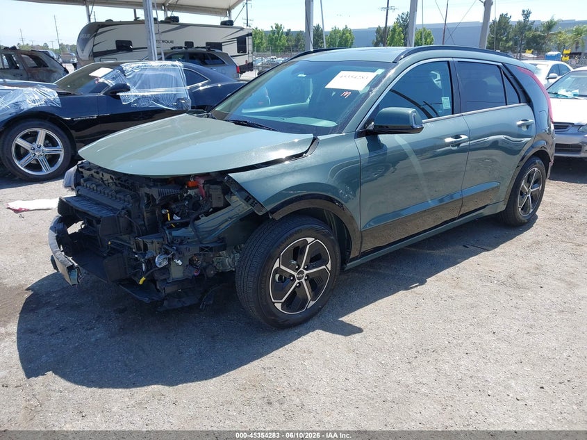 2024 Kia Niro VIN KNDCT3LE7R5128345 IAAI salvage auction — FRONT END, Salvage Title, sold $3,350 on 2026-07-28 (photo 2)