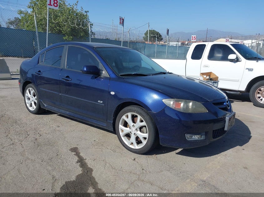 2009 Mazda 3 VIN JM1BK324191196915 IAAI salvage auction — NORMAL WEAR, Clear - Dealer Only (California), sold $275 on 2026-07-22 (photo 1)