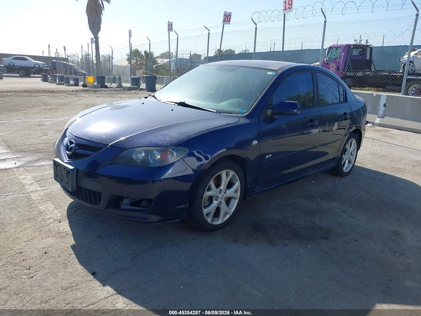 2009 Mazda 3 VIN JM1BK324191196915 IAAI salvage auction — NORMAL WEAR, Clear - Dealer Only (California), sold $275 on 2026-07-22 (photo 2)