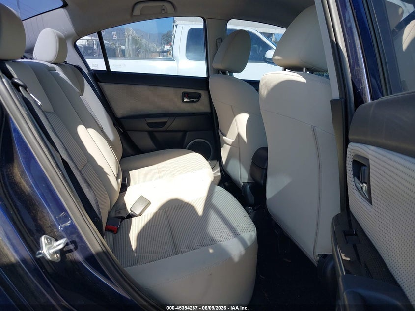 2009 Mazda 3 VIN JM1BK324191196915 IAAI salvage auction — NORMAL WEAR, Clear - Dealer Only (California), sold $275 on 2026-07-22 (photo 8)