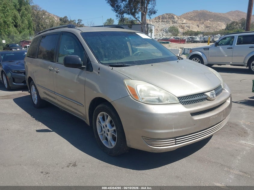 2005 Toyota Sienna VIN 5TDZA23C25S318793 IAAI salvage auction — NORMAL WEAR, Clear - Dealer Only (California), sold $450 on 2026-07-21 (photo 1)