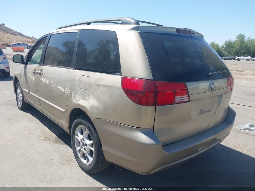 2005 Toyota Sienna VIN 5TDZA23C25S318793 IAAI salvage auction — NORMAL WEAR, Clear - Dealer Only (California), sold $450 on 2026-07-21 (photo 3)
