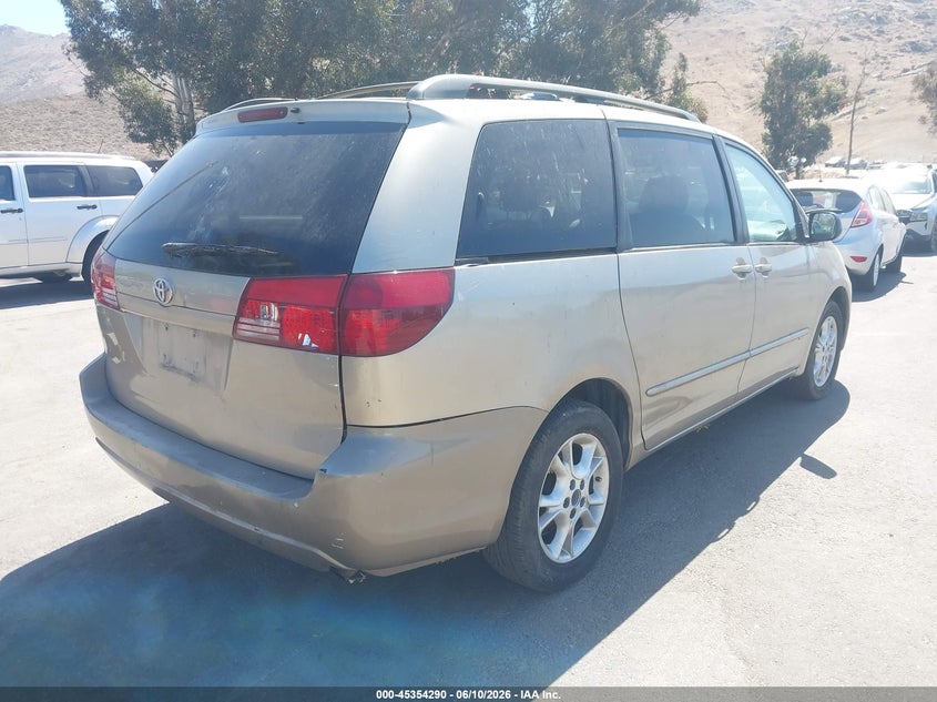 2005 Toyota Sienna VIN 5TDZA23C25S318793 IAAI salvage auction — NORMAL WEAR, Clear - Dealer Only (California), sold $450 on 2026-07-21 (photo 4)