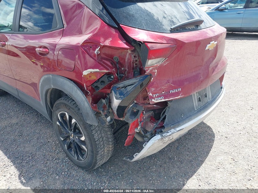 2021 Chevrolet Trailblazer VIN KL79MRSL8MB032712 IAAI salvage auction — REAR END, Salvage (Montana), sold $25 on 2026-07-29 (photo 6)