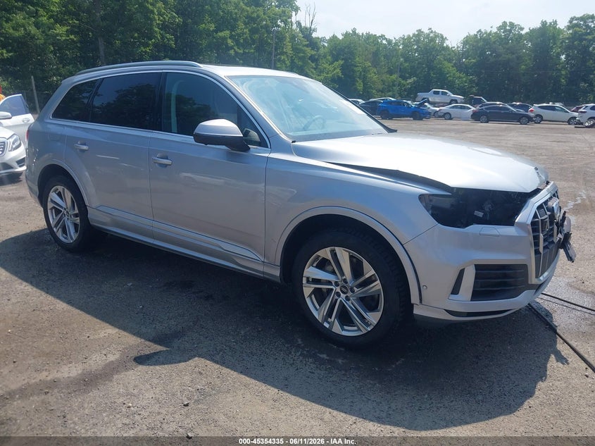 2022 Audi Q7 VIN WA1LXBF74ND011456 IAAI salvage auction — FRONT END, Salvage - Greater Than 75% (Maryland), sold $14,300 on 2026-07-08 (photo 1)