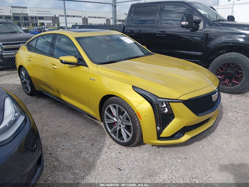 2026 Cadillac Ct5-v VIN 1G6DR5RWXT0100304 IAAI salvage auction — UNKNOWN, Original (Texas), sold $30,000 on 2026-07-14 (photo 1)