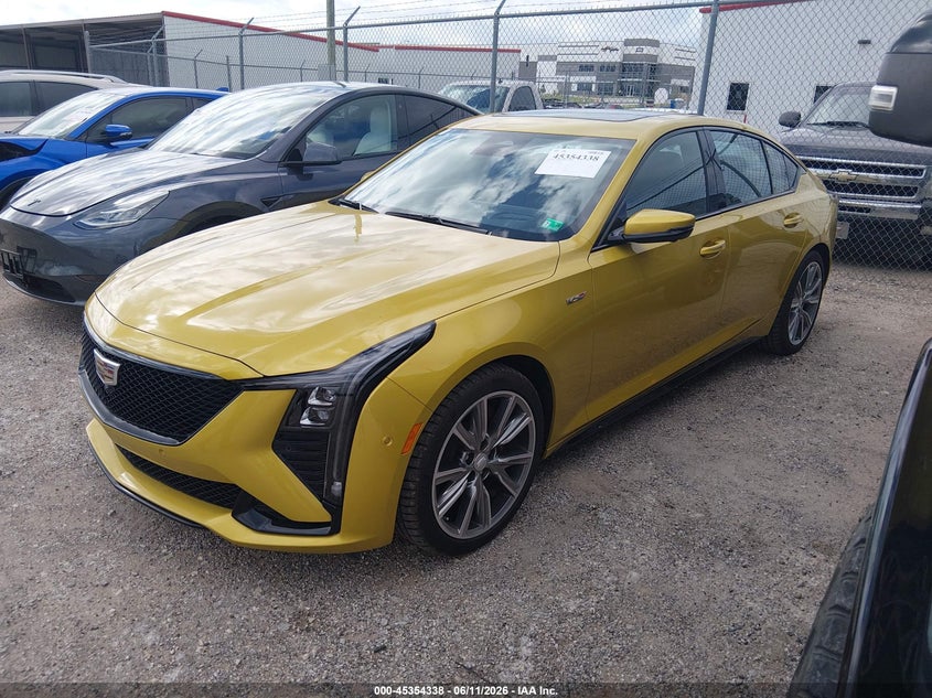 2026 Cadillac Ct5-v VIN 1G6DR5RWXT0100304 IAAI salvage auction — UNKNOWN, Original (Texas), sold $30,000 on 2026-07-14 (photo 2)