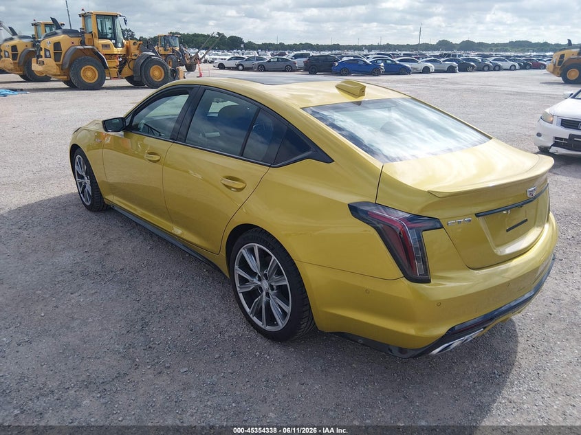 2026 Cadillac Ct5-v VIN 1G6DR5RWXT0100304 IAAI salvage auction — UNKNOWN, Original (Texas), sold $30,000 on 2026-07-14 (photo 3)