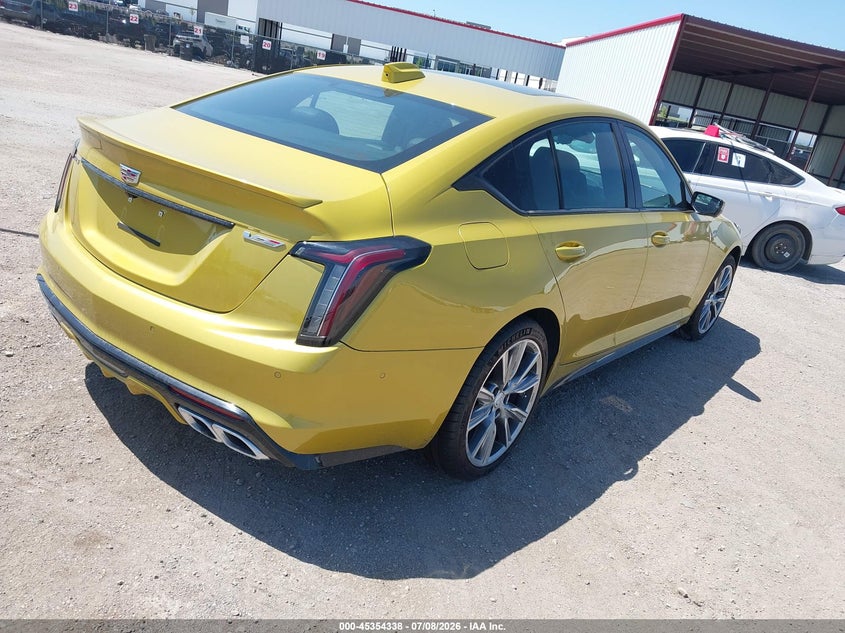 2026 Cadillac Ct5-v VIN 1G6DR5RWXT0100304 IAAI salvage auction — UNKNOWN, Original (Texas), sold $30,000 on 2026-07-14 (photo 4)