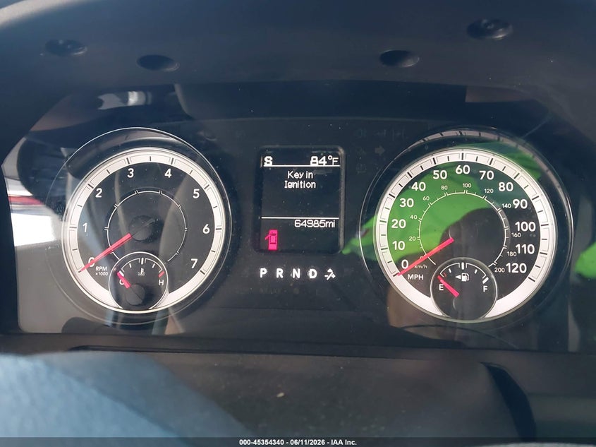 2021 Ram 1500 VIN 3C6RR7KT1MG564293 IAAI salvage auction — REAR END, Salvage Title, sold $6,200 on 2026-07-29 (photo 7)