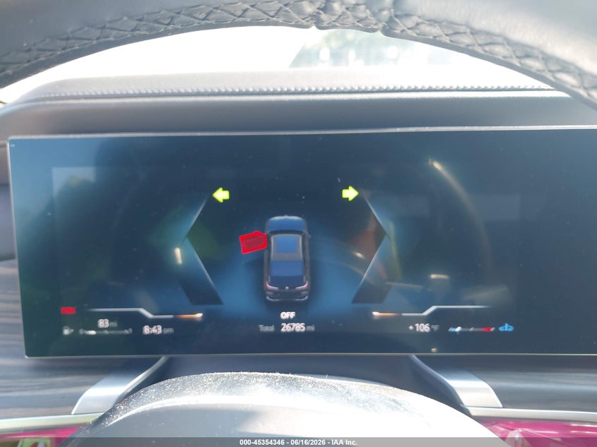 2024 BMW 7er VIN WBA33EJ09RCT12603 IAAI salvage auction — REAR END, Salvage Title, sold $50,500 on 2026-08-17 (photo 7)