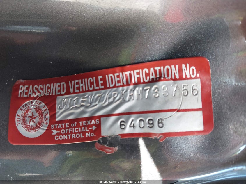 2017 Infiniti Q50 VIN JN1EV7APXHM733756 IAAI salvage auction — BIOHAZARD/CHEMICAL, Rebuildable (Florida), sold $450 on 2026-07-07 (photo 9)