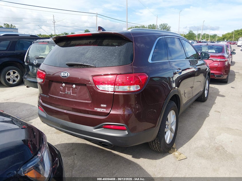 2018 Kia Sorento VIN 5XYPGDA32JG402155 IAAI salvage auction — LEFT FRONT, Salvage Title, sold $1,900 on 2026-07-28 (photo 4)