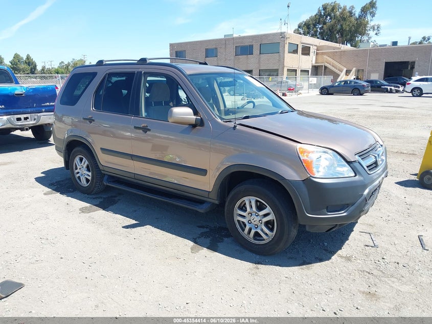 2003 Honda Cr-v VIN JHLRD78803C037408 IAAI salvage auction — FRONT END, Salvage (California), sold $1,800 on 2026-07-27 (photo 1)