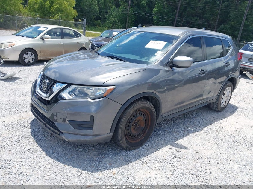 2018 Nissan Rogue VIN KNMAT2MT9JP500663 IAAI salvage auction — NORMAL WEAR, Clear (Mississippi), sold $1,025 on 2026-07-17 (photo 2)