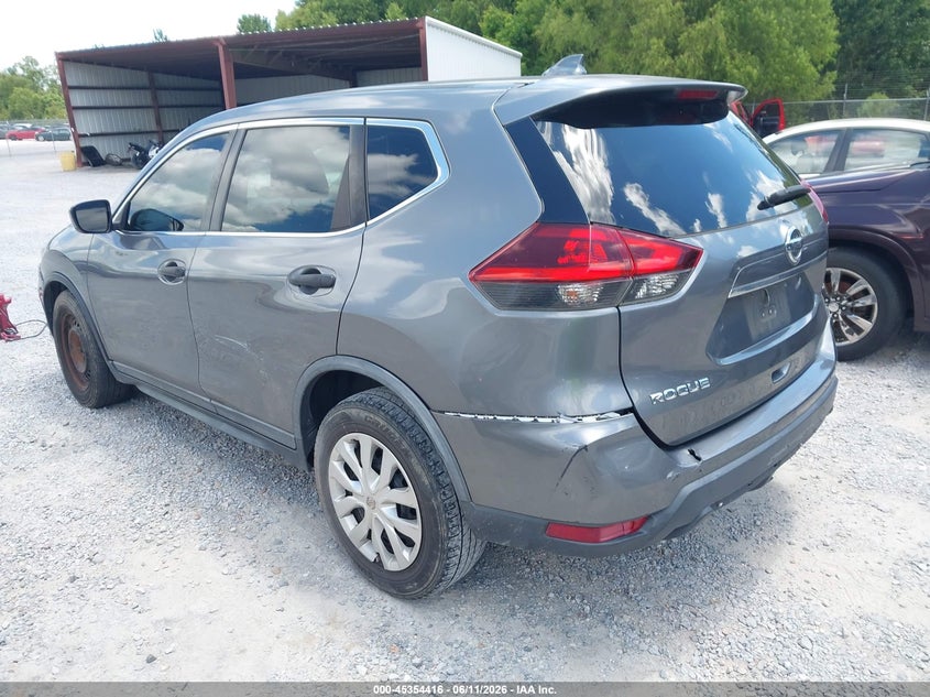 2018 Nissan Rogue VIN KNMAT2MT9JP500663 IAAI salvage auction — NORMAL WEAR, Clear (Mississippi), sold $1,025 on 2026-07-17 (photo 3)