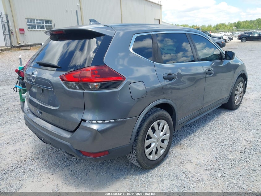 2018 Nissan Rogue VIN KNMAT2MT9JP500663 IAAI salvage auction — NORMAL WEAR, Clear (Mississippi), sold $1,025 on 2026-07-17 (photo 4)