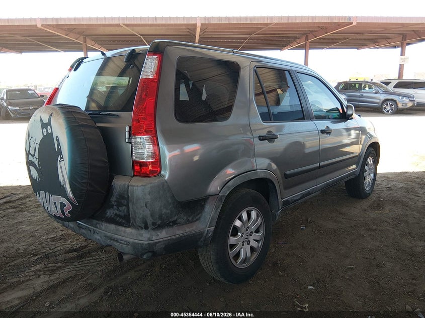 2006 Honda Cr-v VIN JHLRD68816C022124 IAAI salvage auction — LEFT & RIGHT, Salvage (Arizona), sold $150 on 2026-07-28 (photo 4)