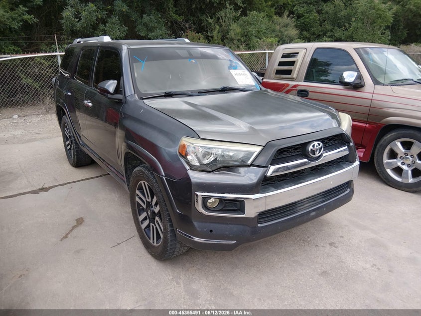 2017 Toyota 4runner VIN JTEBU5JR9H5409700 IAAI salvage auction — NORMAL WEAR, Original (Texas), sold $10,950 on 2026-07-13 (photo 1)