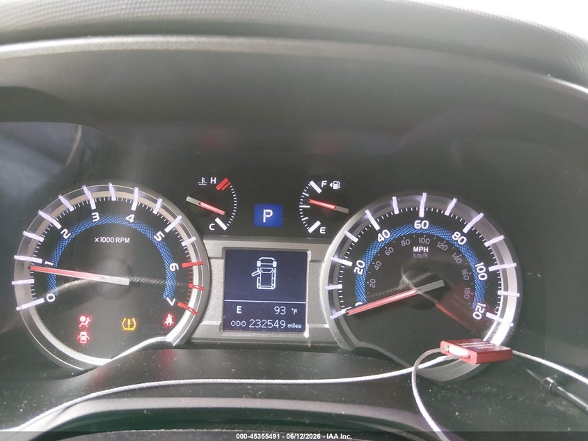 2017 Toyota 4runner VIN JTEBU5JR9H5409700 IAAI salvage auction — NORMAL WEAR, Original (Texas), sold $10,950 on 2026-07-13 (photo 7)