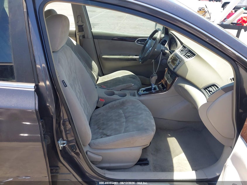 2013 Nissan Sentra VIN 3N1AB7AP6DL624707 IAAI salvage auction — REAR END, Salvage (California), sold $950 on 2026-07-09 (photo 5)