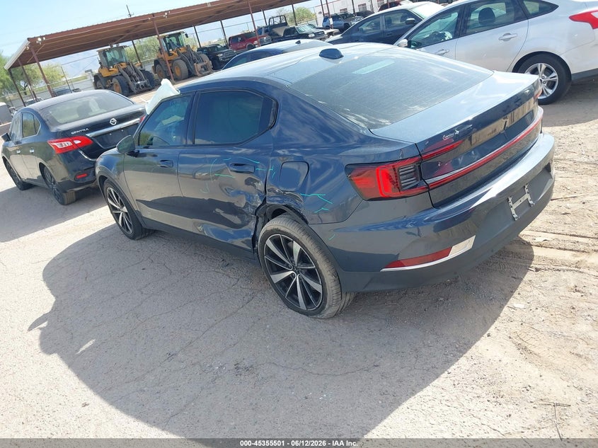 2022 Polestar 2 VIN LPSED3KA2NL081177 IAAI salvage auction — NORMAL WEAR, Clear (Arizona), sold $6,850 on 2026-07-16 (photo 3)