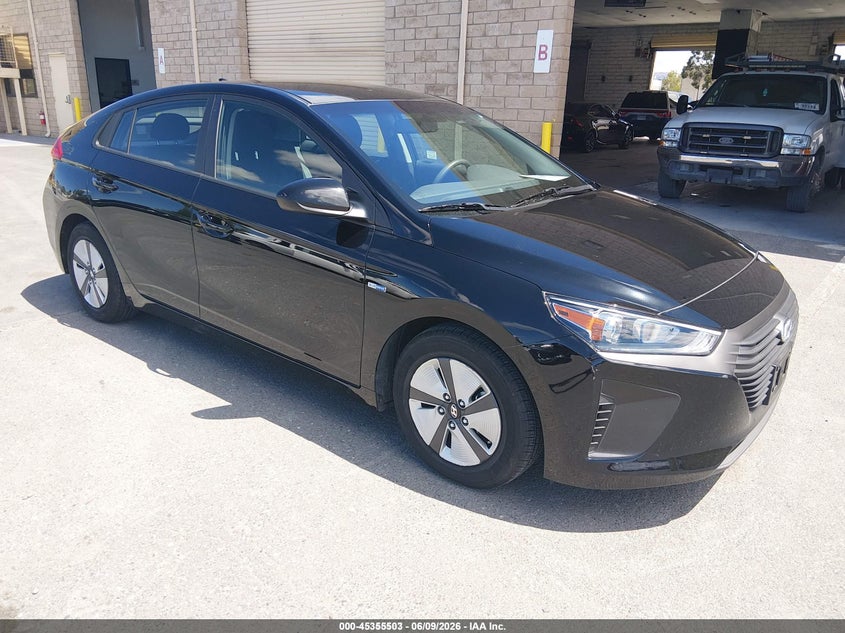 2018 Hyundai Ioniq hybrid VIN KMHC65LC9JU076630 IAAI salvage auction — NORMAL WEAR, SF97 (California), sold $225 on 2026-07-30 (photo 1)