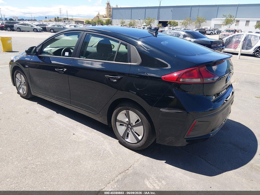 2018 Hyundai Ioniq hybrid VIN KMHC65LC9JU076630 IAAI salvage auction — NORMAL WEAR, SF97 (California), sold $225 on 2026-07-30 (photo 3)