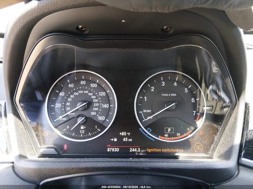 2017 BMW X1 VIN WBXHT3C33H5F73125 IAAI salvage auction — FRONT END, Salvage (Oregon), sold $2,900 on 2026-07-29 (photo 7)