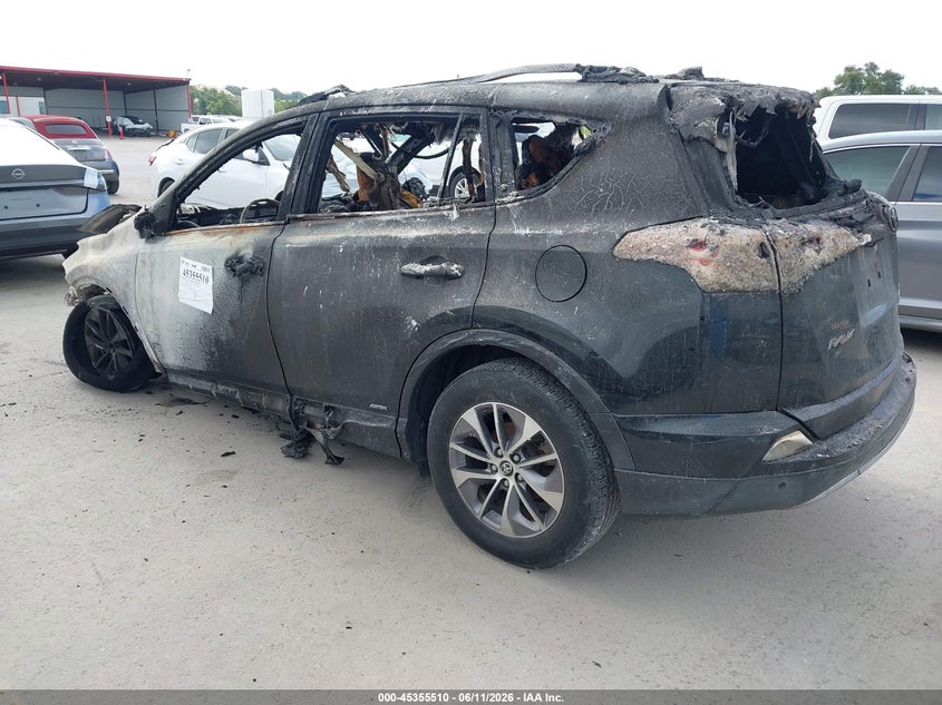 2018 Toyota Rav 4 VIN JTMRJREV1JD194416 IAAI salvage auction — TOTAL BURN, Non-Repairable (Texas), sold $250 on 2026-07-16 (photo 3)
