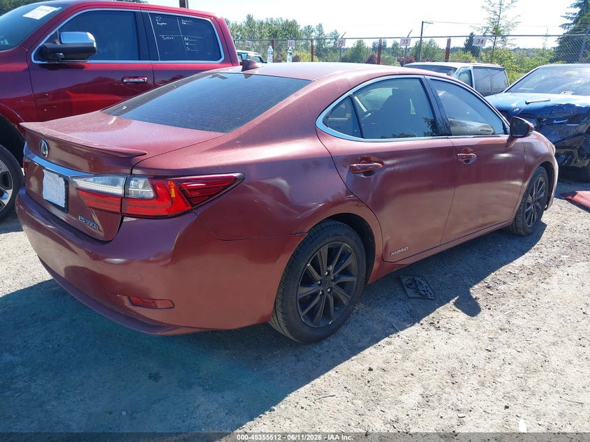 2017 Lexus ES VIN JTHBW1GG8H2142238 IAAI salvage auction — LEFT FRONT, Bill Of Sale (Washington), sold $3,100 on 2026-07-08 (photo 4)
