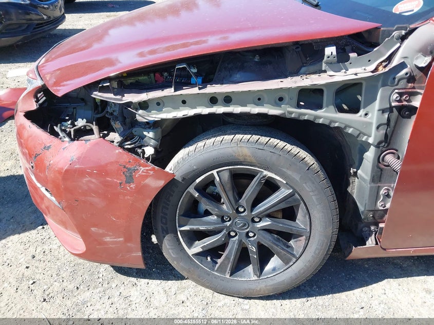 2017 Lexus ES VIN JTHBW1GG8H2142238 IAAI salvage auction — LEFT FRONT, Bill Of Sale (Washington), sold $3,100 on 2026-07-08 (photo 6)