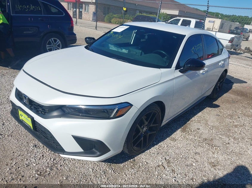 2023 Honda Civic VIN 19XFL2H81PE006897 IAAI salvage auction — SIDE, Salvage (Wisconsin), sold $5,250 on 2026-07-20 (photo 2)