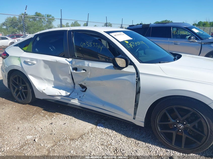 2023 Honda Civic VIN 19XFL2H81PE006897 IAAI salvage auction — SIDE, Salvage (Wisconsin), sold $5,250 on 2026-07-20 (photo 6)