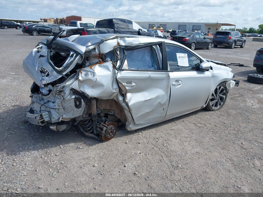 2017 Toyota Corolla VIN JTNKARJE5HJ545276 IAAI salvage auction — ALL OVER, Salvage (Texas), sold $600 on 2026-07-15 (photo 4)