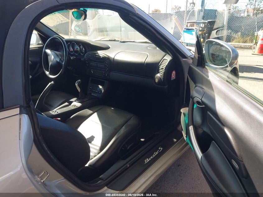 2000 Porsche Boxster VIN WP0CB2981YU664436 IAAI salvage auction — LEFT REAR, Salvage (California), sold $1,800 on 2026-07-29 (photo 5)