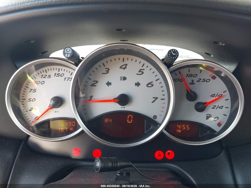 2000 Porsche Boxster VIN WP0CB2981YU664436 IAAI salvage auction — LEFT REAR, Salvage (California), sold $1,800 on 2026-07-29 (photo 7)