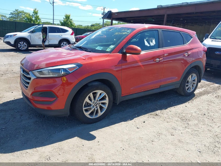 2017 Hyundai Tucson VIN KM8J23A40HU341612 IAAI salvage auction — FRONT END, Mv-907A (New York), sold $1,500 on 2026-07-28 (photo 2)