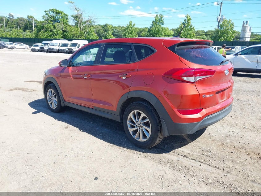 2017 Hyundai Tucson VIN KM8J23A40HU341612 IAAI salvage auction — FRONT END, Mv-907A (New York), sold $1,500 on 2026-07-28 (photo 3)