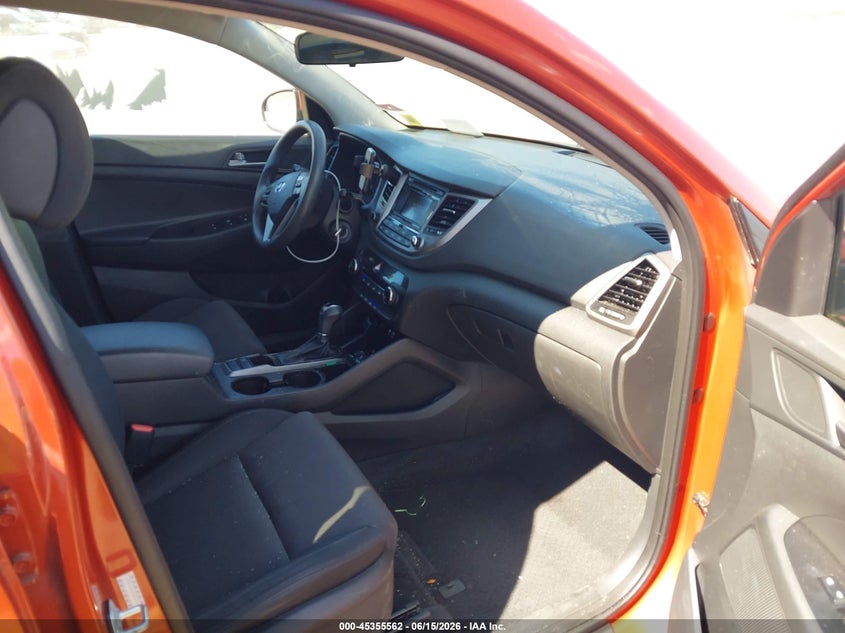 2017 Hyundai Tucson VIN KM8J23A40HU341612 IAAI salvage auction — FRONT END, Mv-907A (New York), sold $1,500 on 2026-07-28 (photo 5)