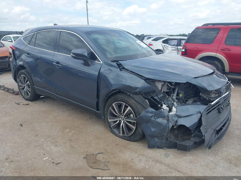 2023 Toyota Venza VIN JTEAAAAH4PJ125837 IAAI salvage auction — FRONT & REAR, Salvage (Texas), sold $6,250 on 2026-07-28 (photo 1)