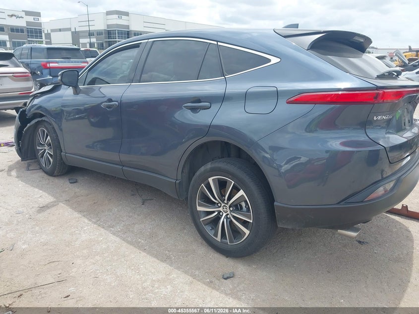 2023 Toyota Venza VIN JTEAAAAH4PJ125837 IAAI salvage auction — FRONT & REAR, Salvage (Texas), sold $6,250 on 2026-07-28 (photo 3)