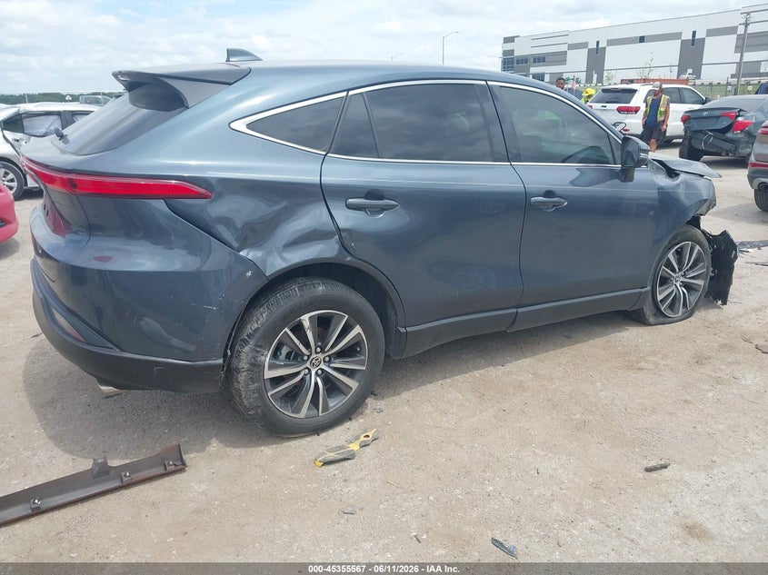 2023 Toyota Venza VIN JTEAAAAH4PJ125837 IAAI salvage auction — FRONT & REAR, Salvage (Texas), sold $6,250 on 2026-07-28 (photo 4)
