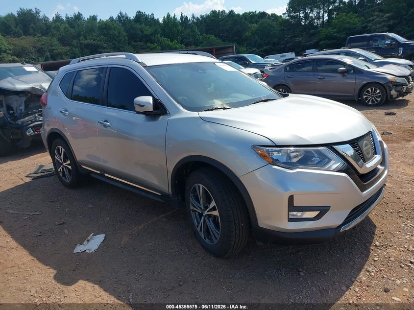 2017 Nissan Rogue VIN JN8AT2MT0HW407860 IAAI salvage auction — FRONT END, Salvage (Alabama), sold $2,125 on 2026-07-08 (photo 1)