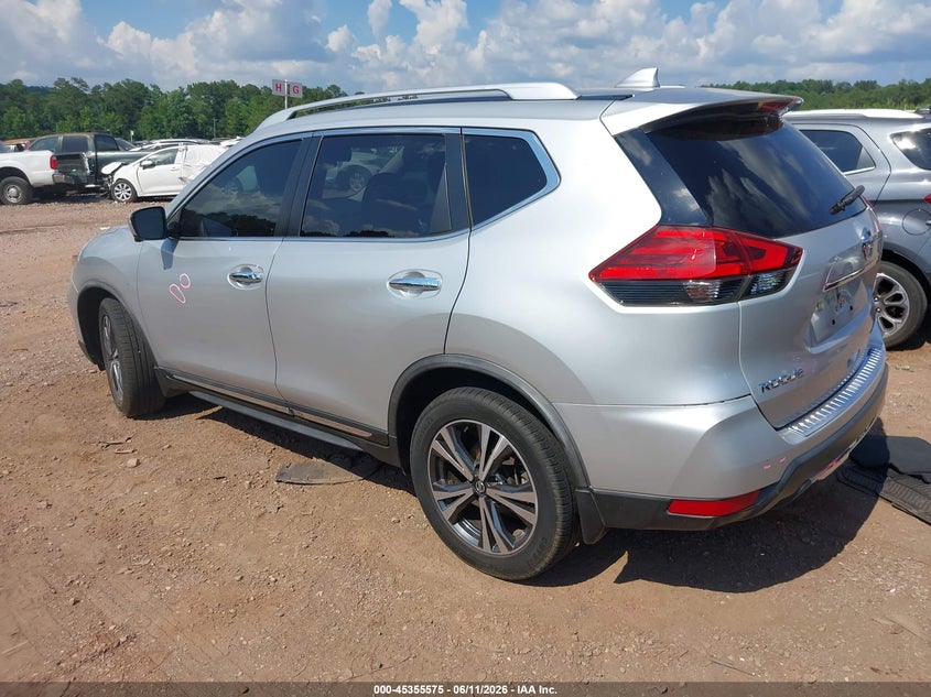 2017 Nissan Rogue VIN JN8AT2MT0HW407860 IAAI salvage auction — FRONT END, Salvage (Alabama), sold $2,125 on 2026-07-08 (photo 3)