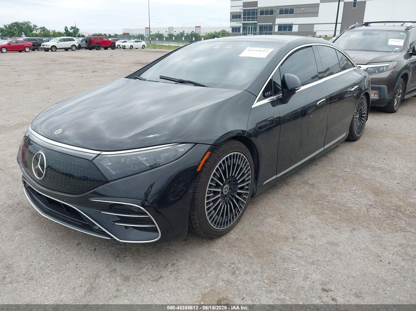 2023 Mercedes-benz Eqs VIN W1KCG2DB1PA025581 IAAI salvage auction — RIGHT REAR, Salvage Title, sold $19,800 on 2026-08-31 (photo 2)