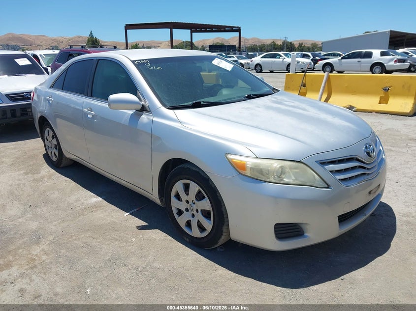 2010 Toyota Camry VIN JTNBF3EK5A3004480 IAAI salvage auction — NORMAL WEAR, Clear - Dealer Only (California), sold $1,300 on 2026-07-16 (photo 1)