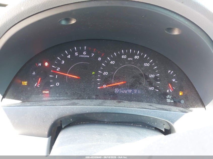 2010 Toyota Camry VIN JTNBF3EK5A3004480 IAAI salvage auction — NORMAL WEAR, Clear - Dealer Only (California), sold $1,300 on 2026-07-16 (photo 7)